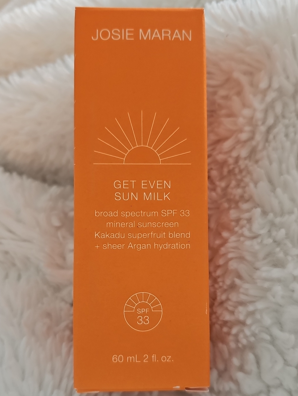 New Josie Maran Get Even Sun Milk